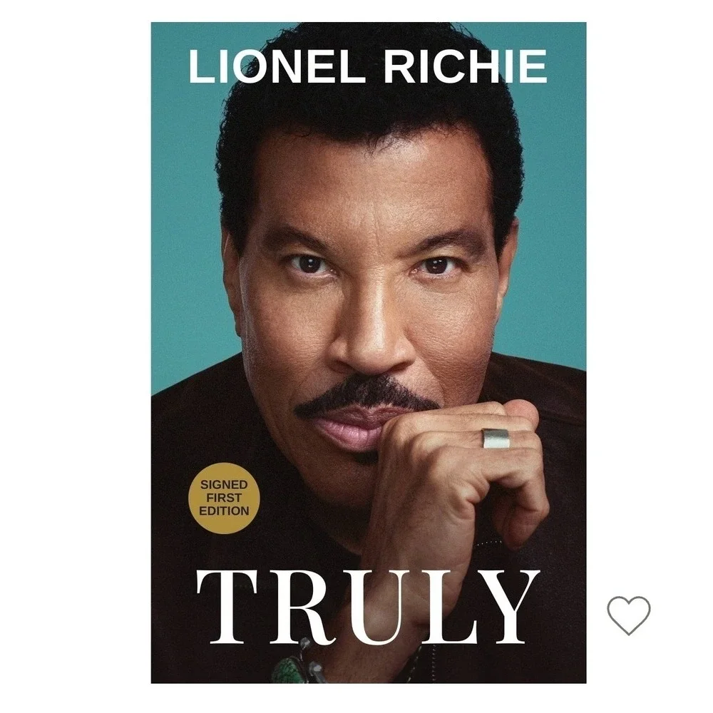 Lionel Richie Truly Book Signed First Edition Hardcover New Autographed Memoir
